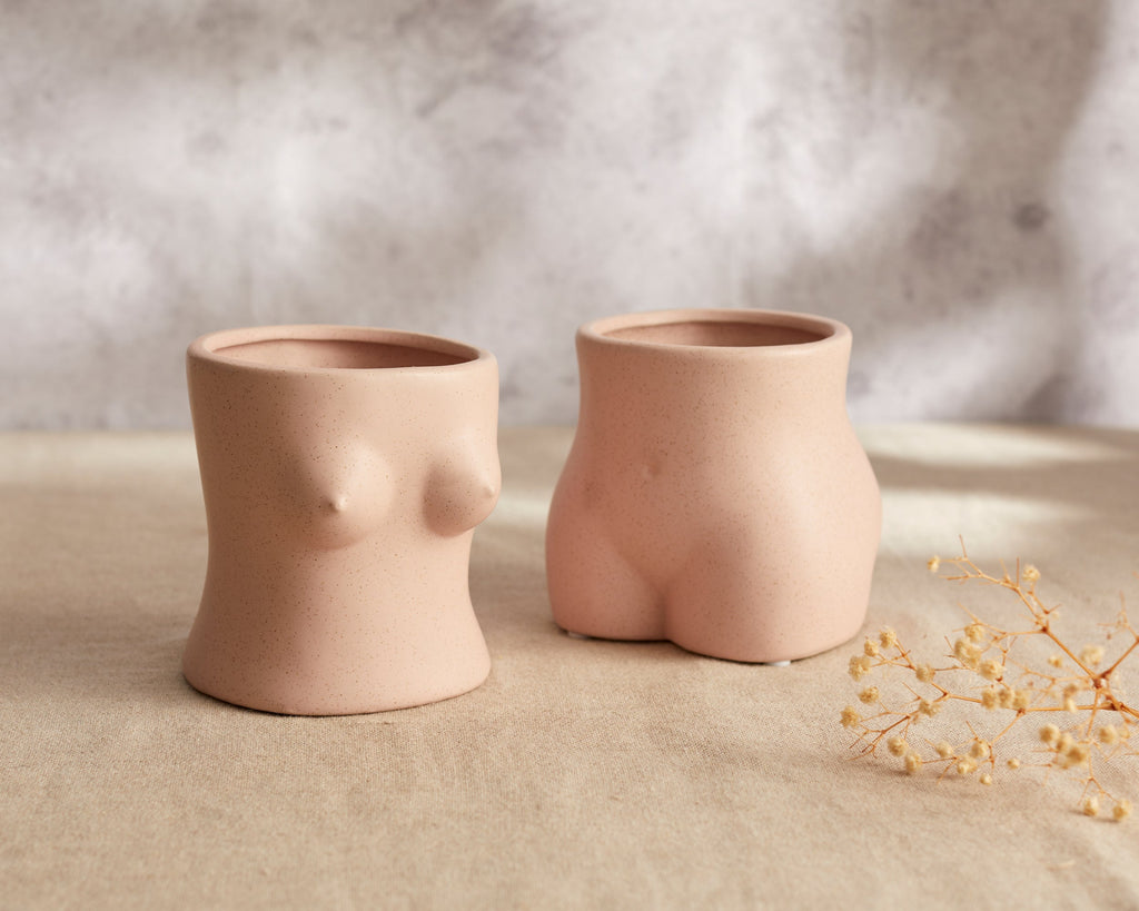 Leia Body Shape Ceramic Vases Set-0