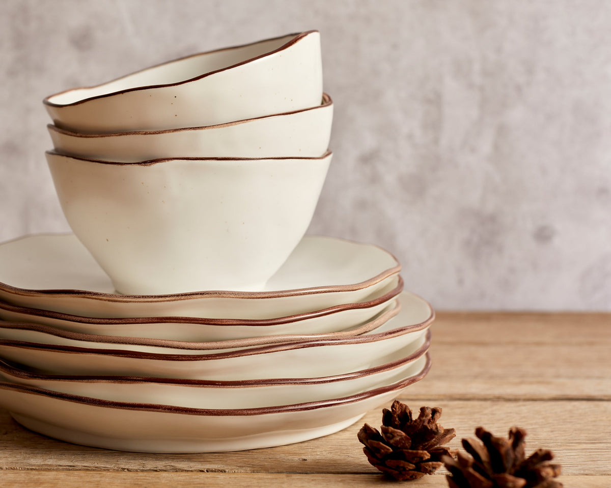 Florence Porcelain Round Starter Plate-1