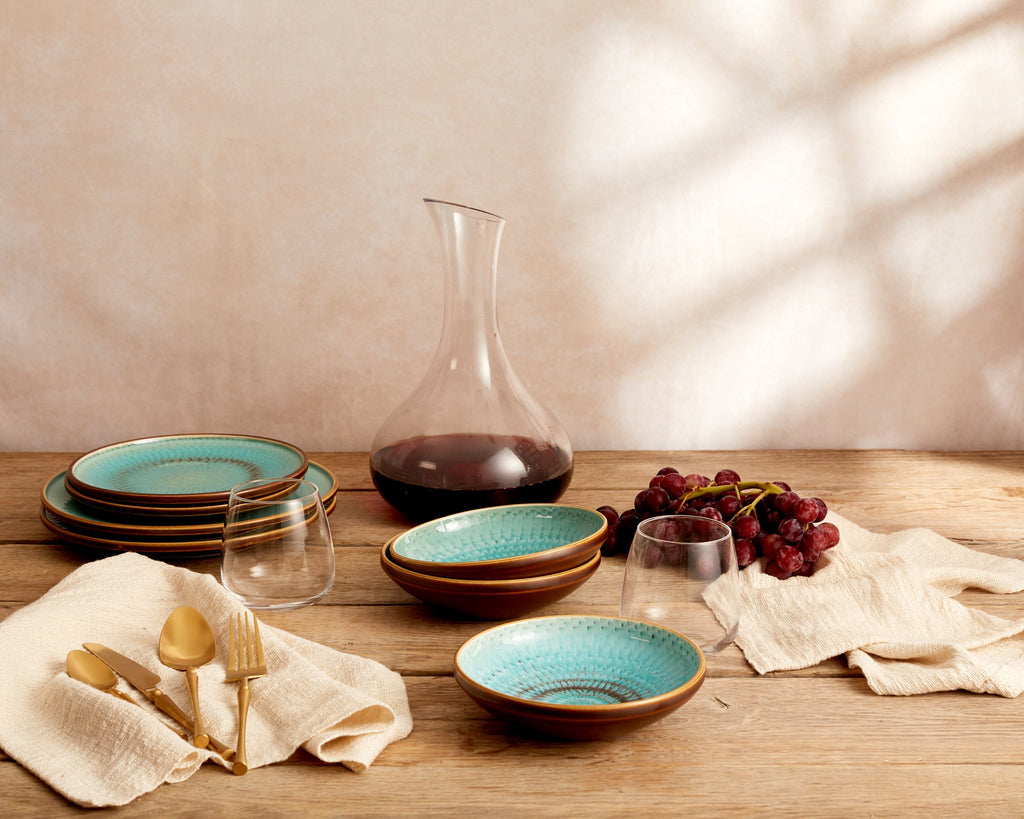 Josephine Porcelain Round Starter Plate-1