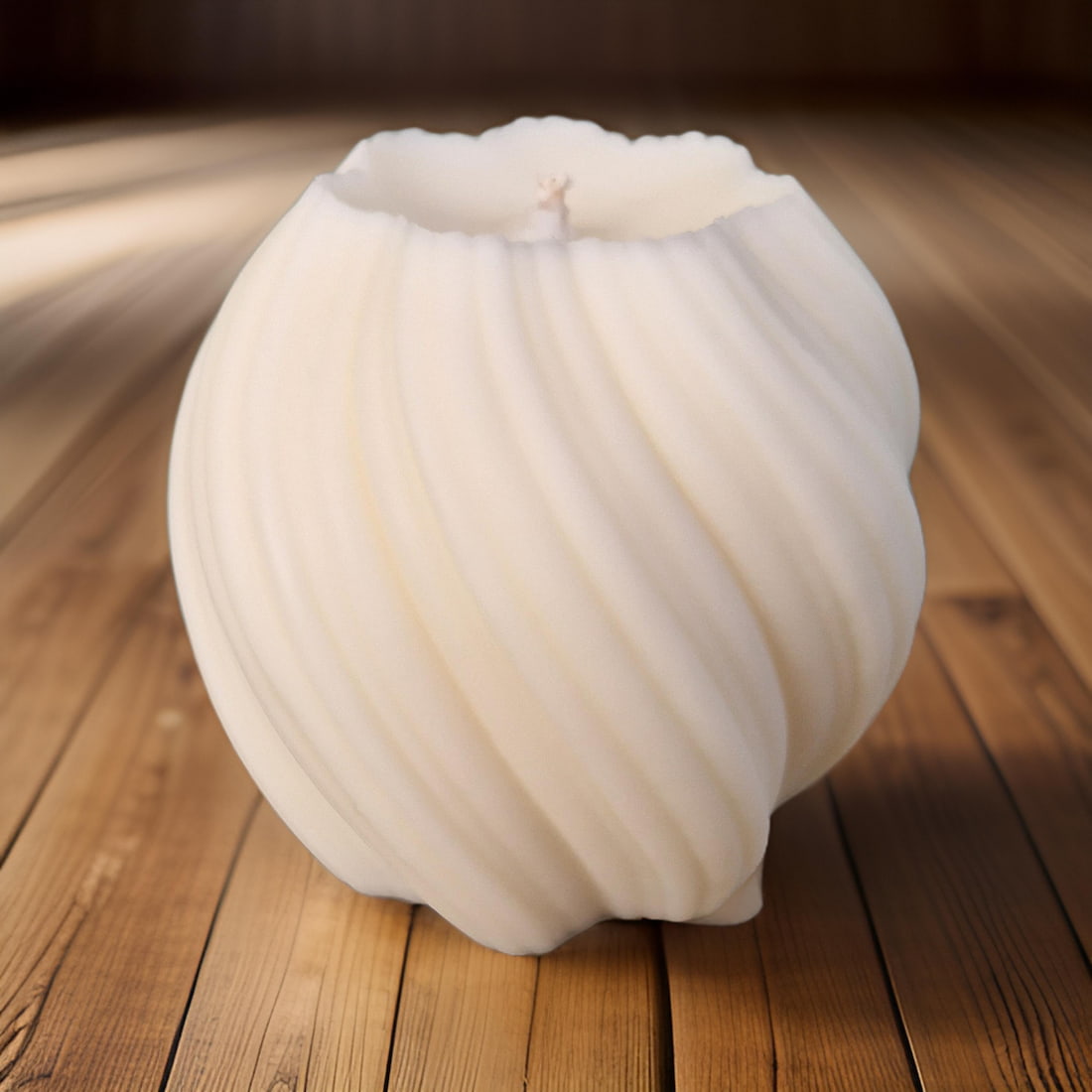 Unscented Natural Wax Candles-6