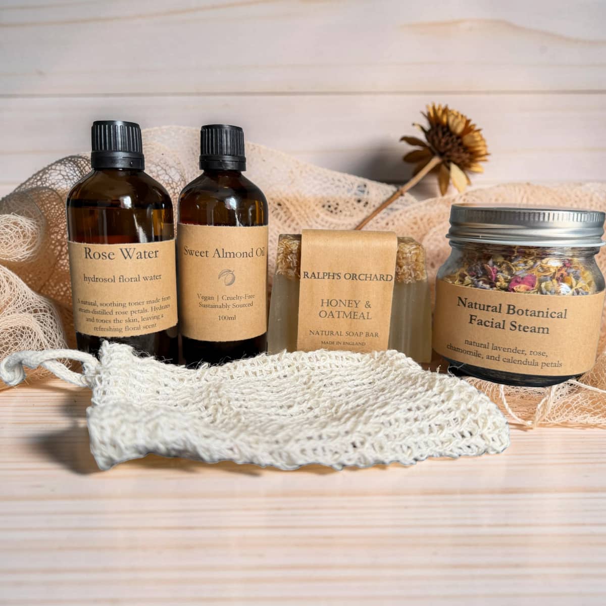 Natural Skincare Starter Set | Vegan Face & Body Gift-0