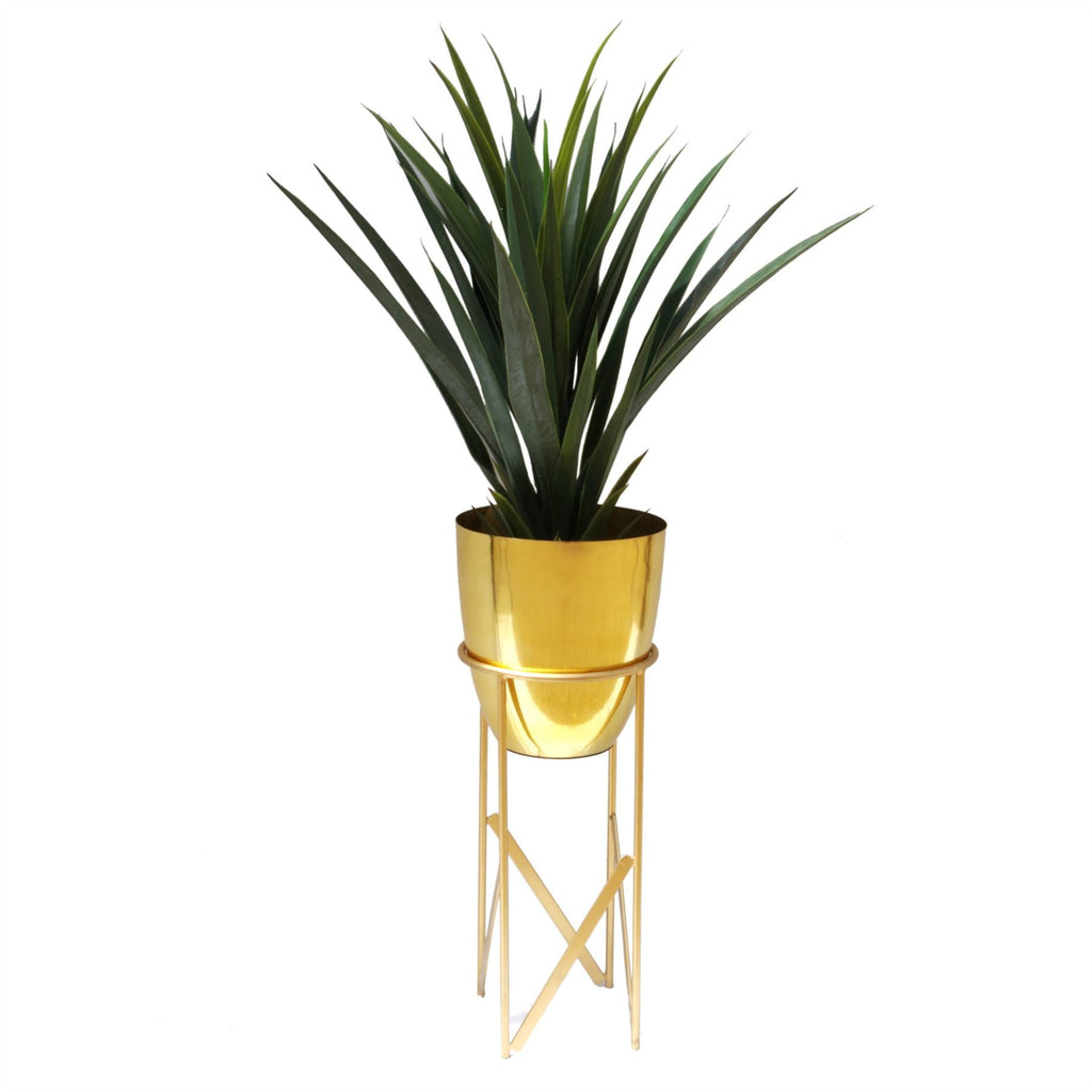 Artificial Yukka Tropical Plant 60cm Agave Spiky Tropical House Plants Botanik
