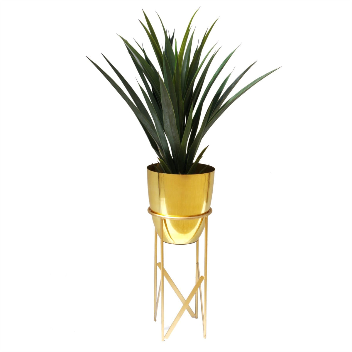 Artificial Yukka Tropical Plant 60cm Agave Spiky Tropical House Plants Botanik