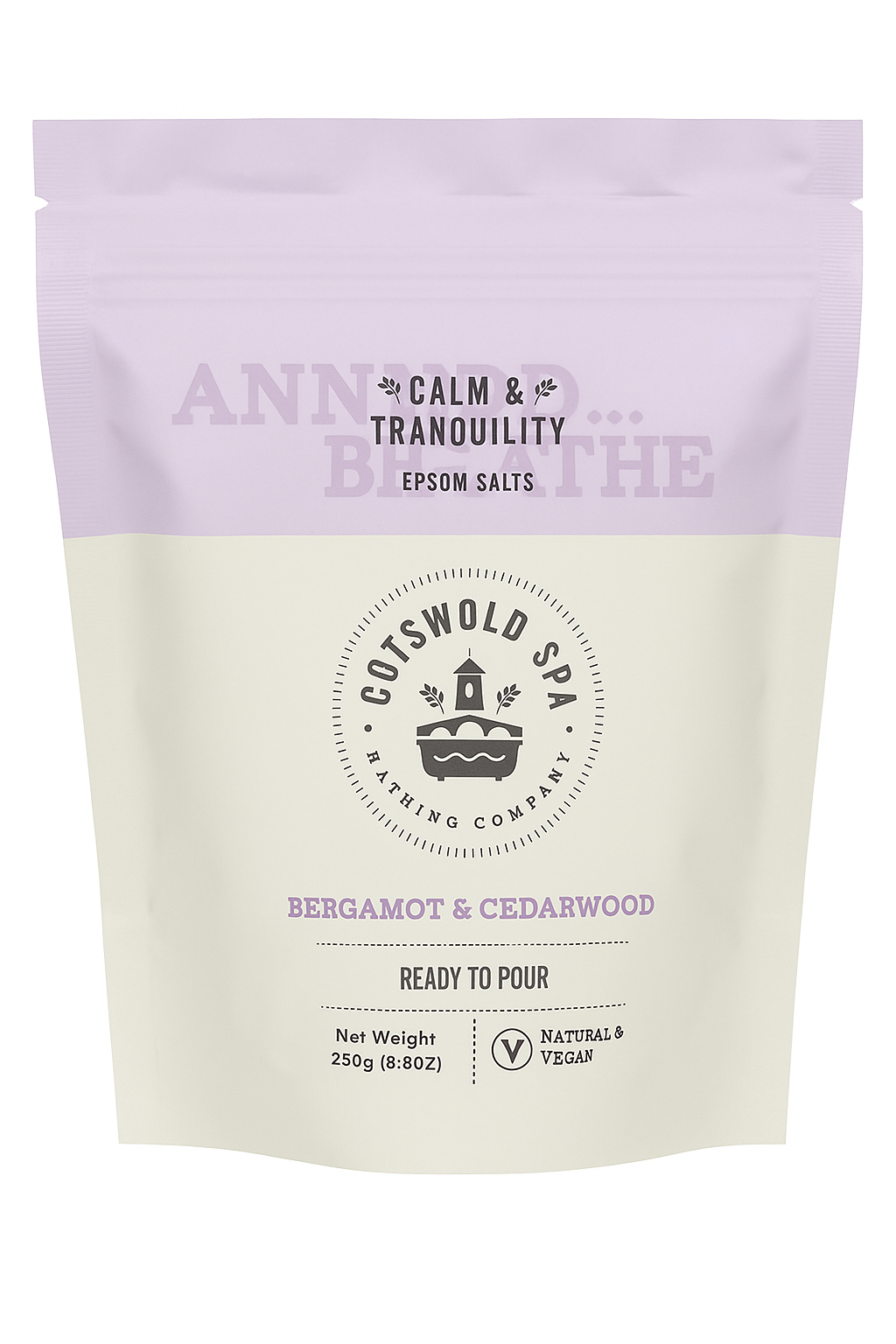 Calm & Tranquillity with Bergamot & Cedarwood Pouch
