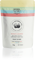 Natural & Fun with Barley & Mango (Turns the bath Red) Pouch