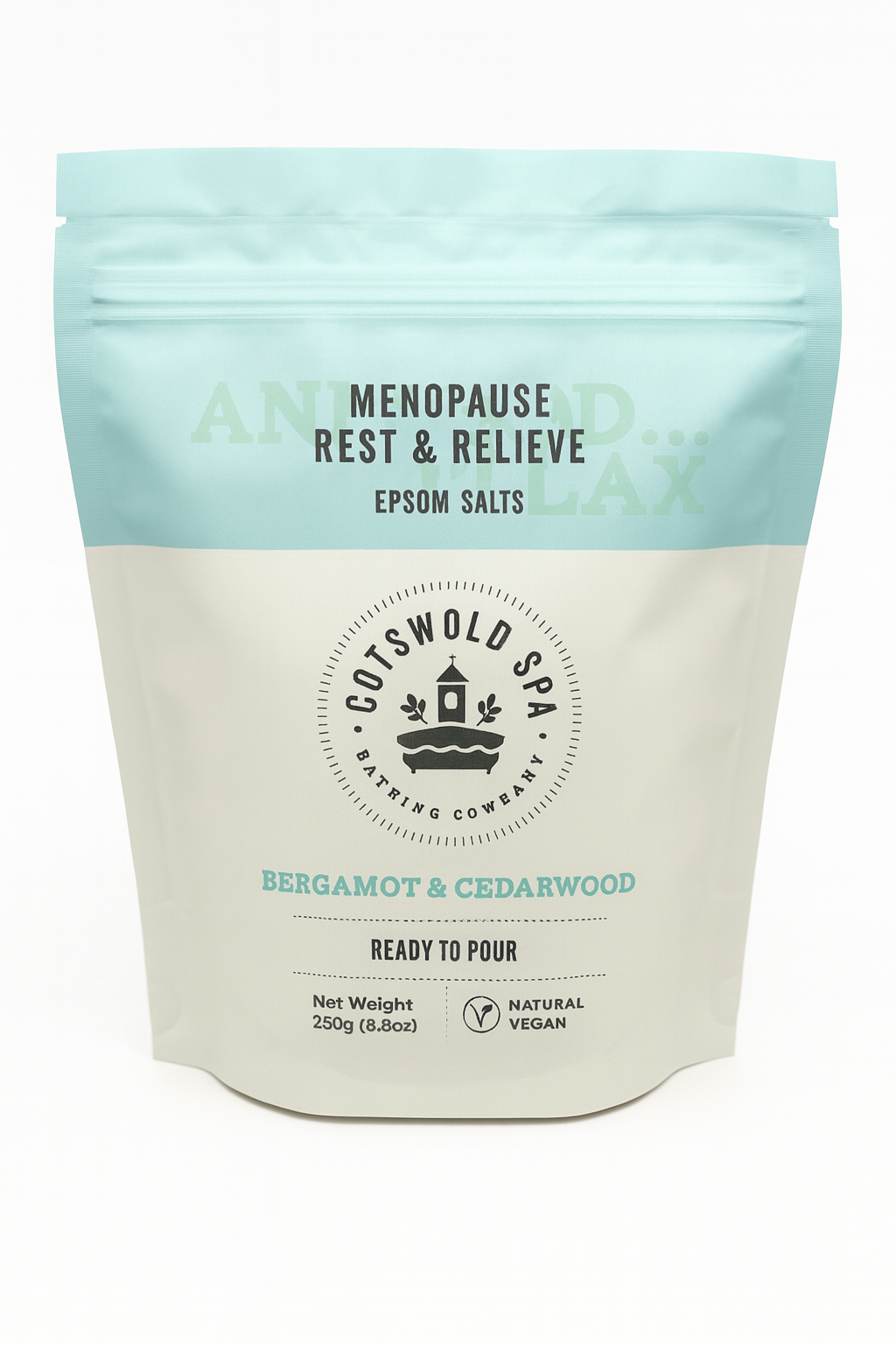 Menopause Rest & Relieve with Bergamot & Cedarwood Pouch