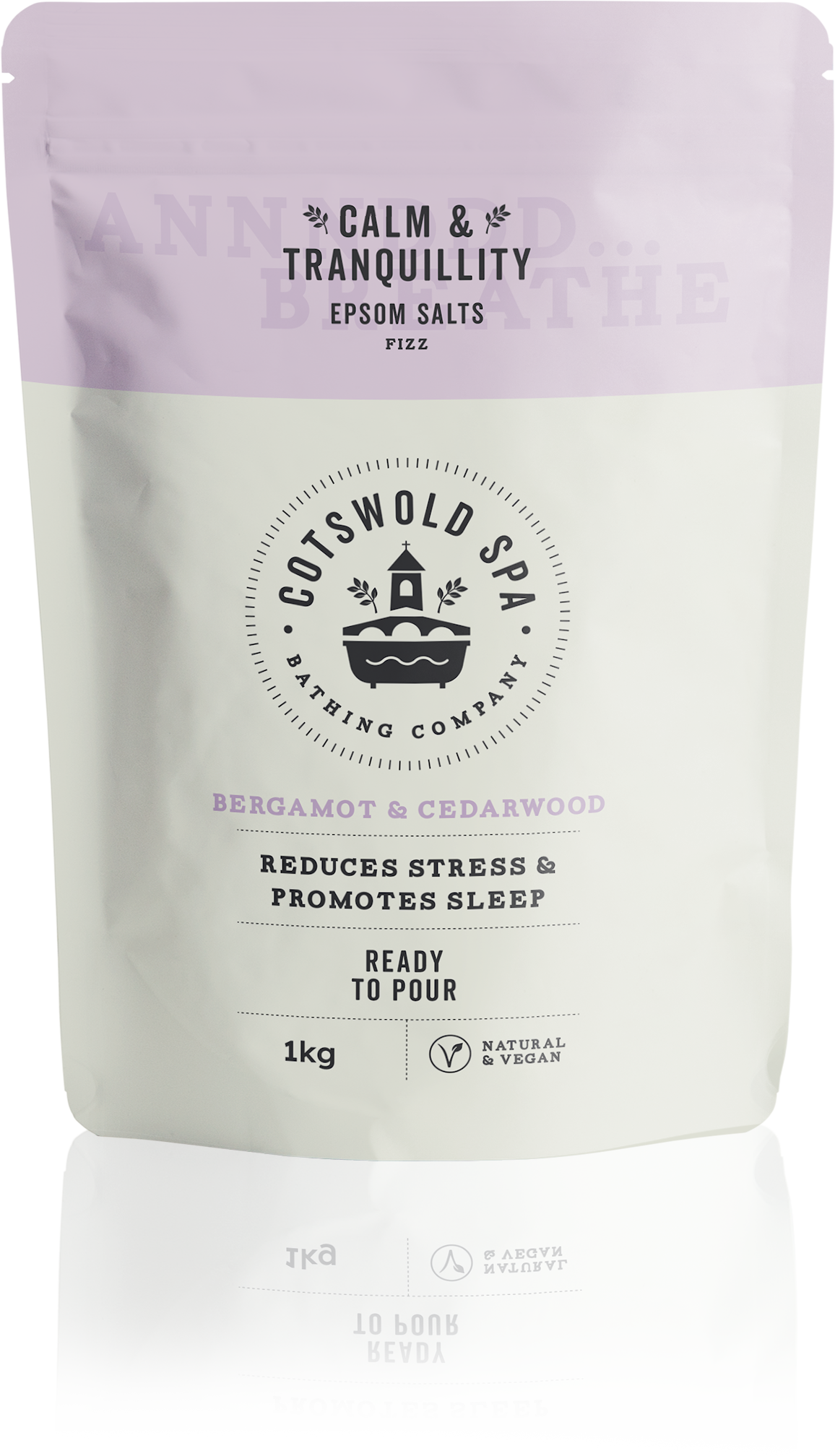 Calm & Tranquillity with Bergamot & Cedarwood Pouch