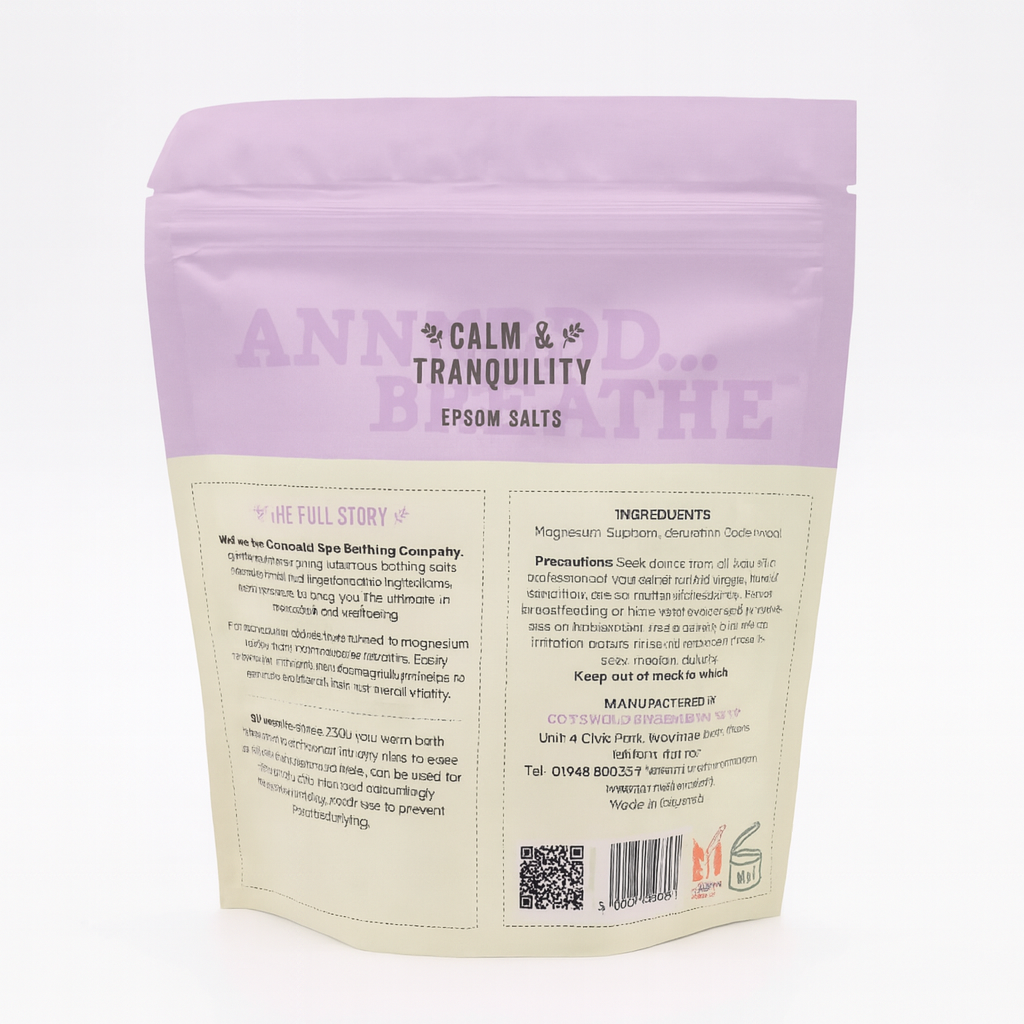 Calm & Tranquillity with Bergamot & Cedarwood Pouch