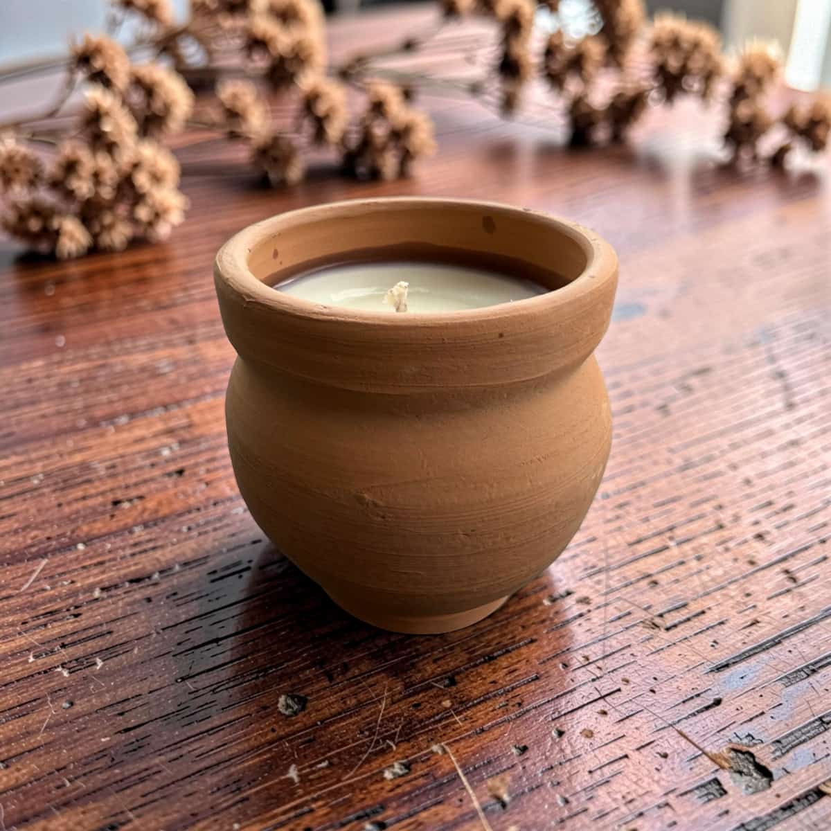 Mitti Kulhad Candle | Natural Wax & Essential Oil-0